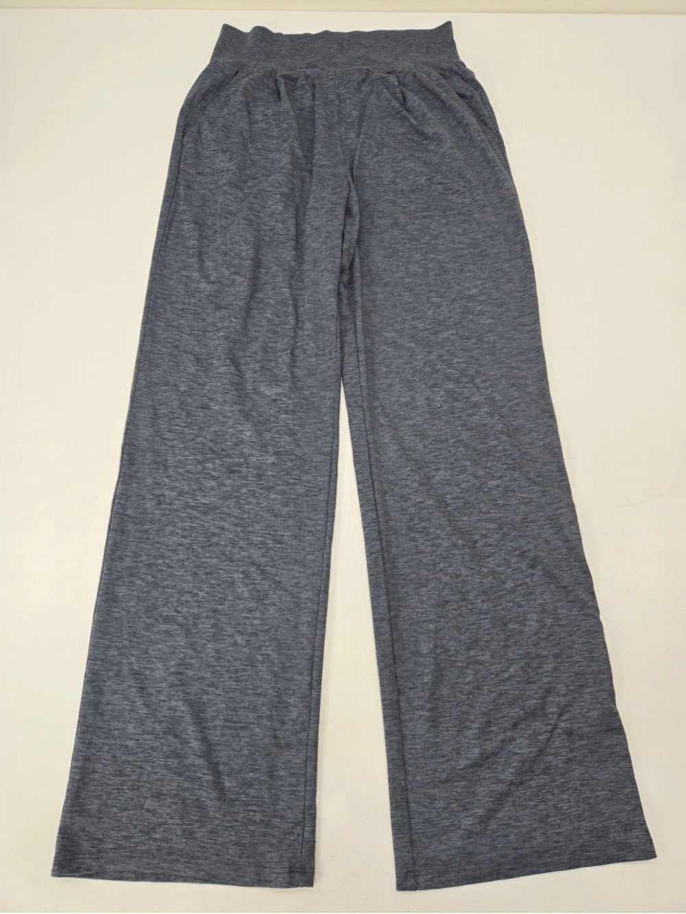 Vuori Lux At Ease Straight Pants Azure Heather High Rise VW4068 Size M Womens